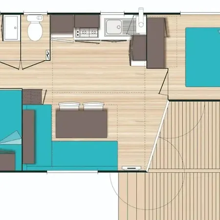 Chalet 3 étoiles - Piscine - ccbbgcc Tente de luxe